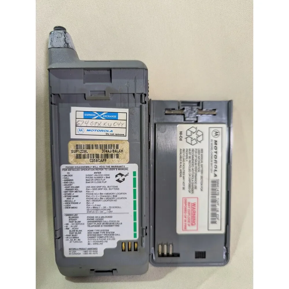 Motorola untested visible